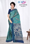Juliet Chiffon 35283 A To D By Vipul Chiffon Saree Wholesale Clothing Suppliers In India